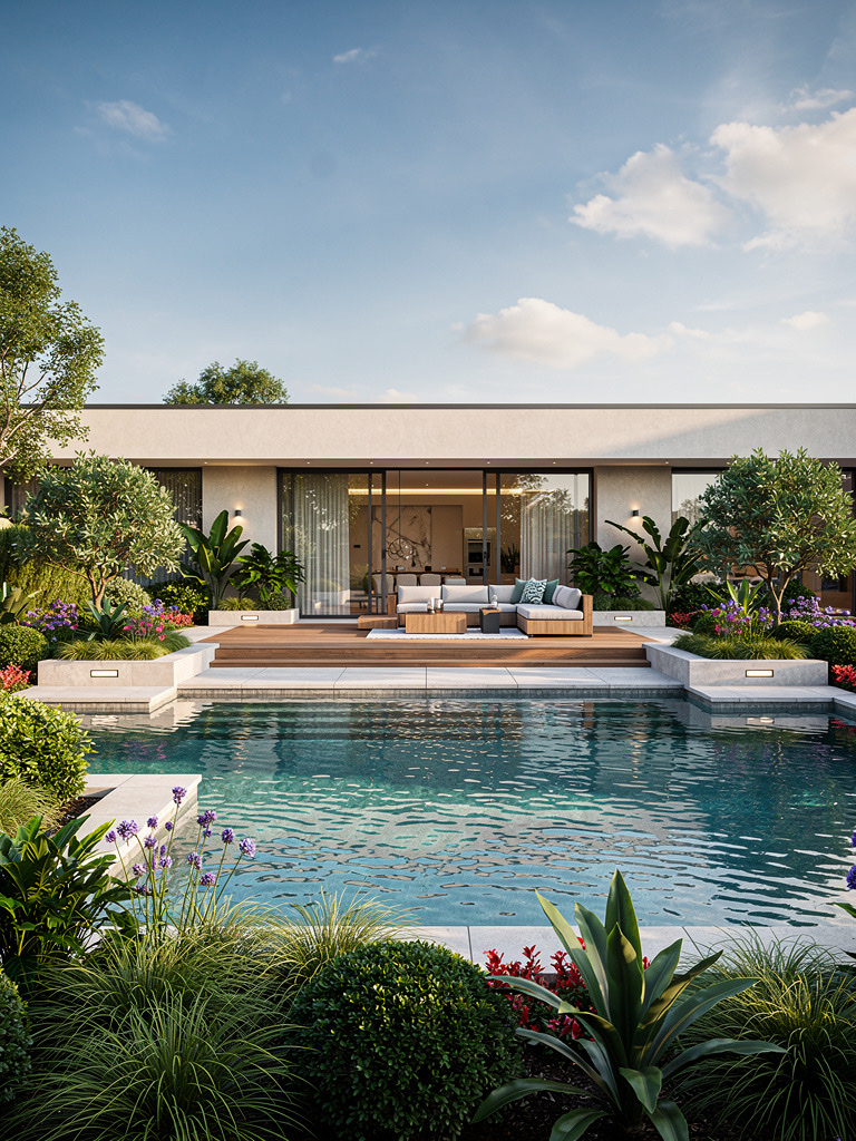Exterior and garden – Pool
